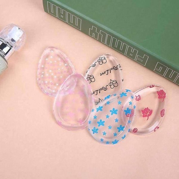 Planet Gates 100pcs Silicone Cosmetic Puff silisponge Face Foundation Makeup puff cosmetic Beauty tools not Sponge Powder blender