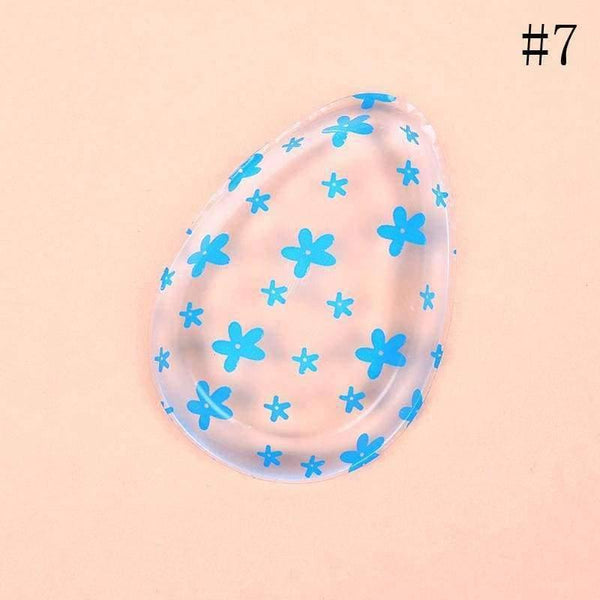 Planet Gates 100pcs Silicone Cosmetic Puff silisponge Face Foundation Makeup puff cosmetic Beauty tools not Sponge Powder blender