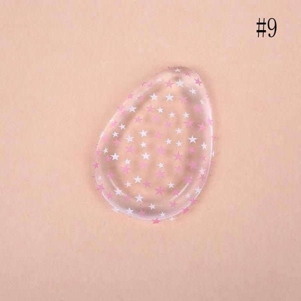 Planet Gates 100pcs Silicone Cosmetic Puff silisponge Face Foundation Makeup puff cosmetic Beauty tools not Sponge Powder blender