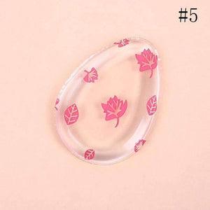 Planet Gates 100pcs Silicone Cosmetic Puff silisponge Face Foundation Makeup puff cosmetic Beauty tools not Sponge Powder blender