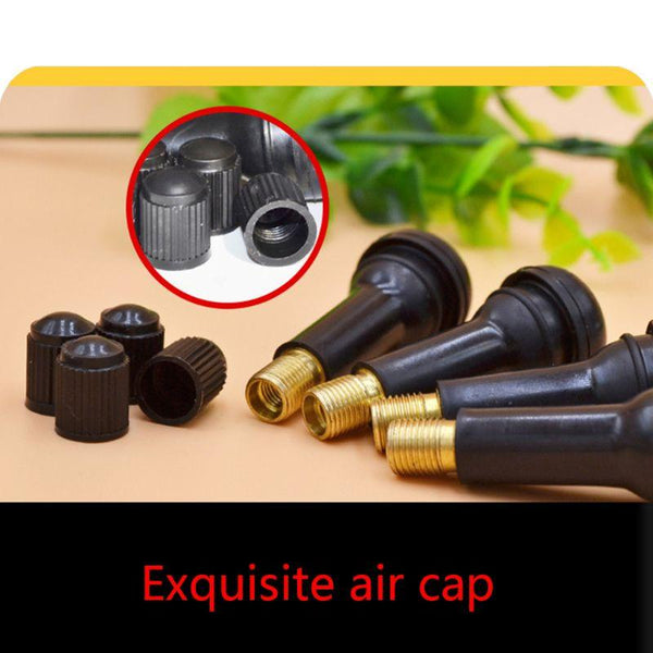 Planet Gates 100Pcs TR414/TR413/TR412 Rubber Tire Valve Cap Car Truck Tubeless Tyre Valve Stem Cover