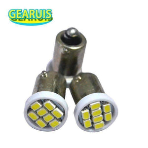 Planet Gates 100pcs Truck LED 24V BA9S 8 SMD 3020 LED 8SMD 1206 6523 1895 T4W Interior Reading Light Bulbs White Blue Red Yellow Green DC24V