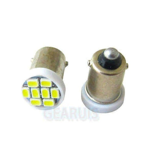 Planet Gates 100pcs Truck LED 24V BA9S 8 SMD 3020 LED 8SMD 1206 6523 1895 T4W Interior Reading Light Bulbs White Blue Red Yellow Green DC24V