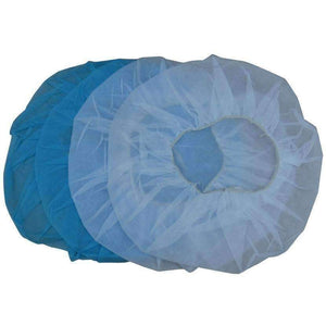 Planet Gates 100PCS Women Men Disposable Thicker Shower Cap Non Woven Pleated Anti Dust Hat Bath Caps Set Bouffant Caps for Spa Hair Salon