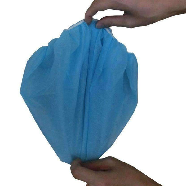 Planet Gates 100PCS Women Men Disposable Thicker Shower Cap Non Woven Pleated Anti Dust Hat Bath Caps Set Bouffant Caps for Spa Hair Salon