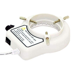 Planet Gates 100V 220V 60000LM Adjustable Microscope LED Ring Light Illuminator Lamp For STEREO Microscope Excellent Circle Light