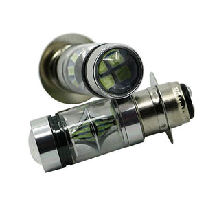 Planet Gates 100W Super White LED Headlights Bulbs Low High Beam For Yamaha GRIZZLY 660 400 450 350 125 YFZ350 YFZ450 RAPTOR 350 700 RHINO