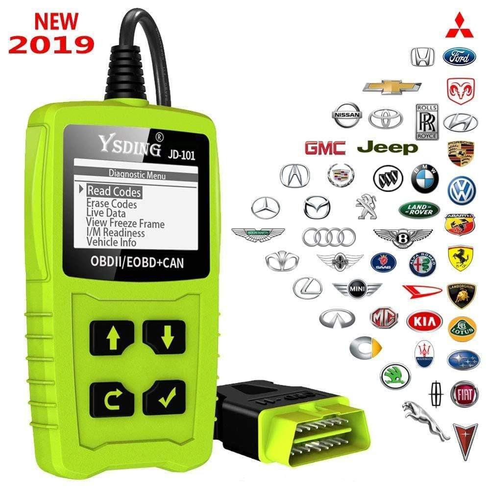 Planet Gates 101 OBD2 Automotive Scanner OBD Car Diagnostic Tool in Russian Code Reader Universal OBD2 Scanner Better than ELM327