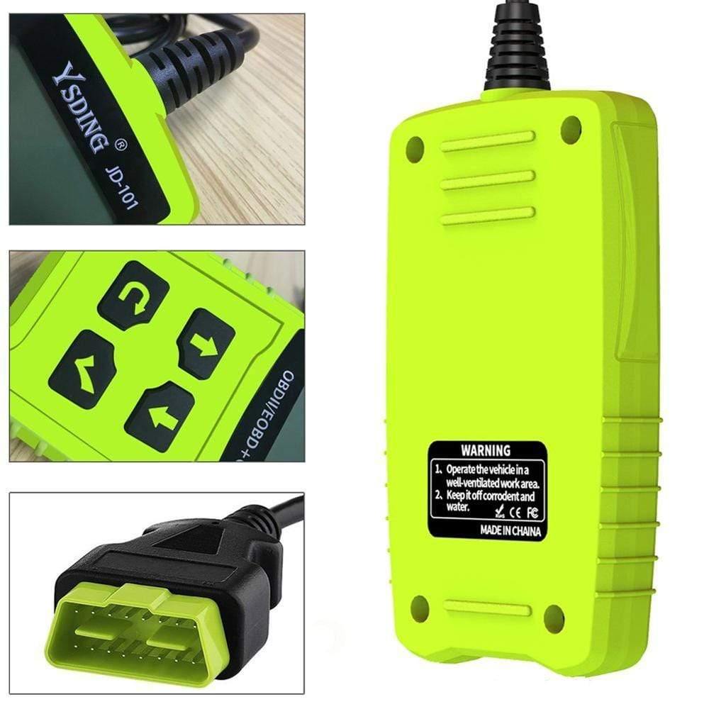 Planet Gates 101 OBD2 Automotive Scanner OBD Car Diagnostic Tool in Russian Code Reader Universal OBD2 Scanner Better than ELM327