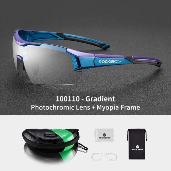 Planet Gates 10110 Photochromic Cycling Glasses Bike Bicycle Sports Men's UV400 Sunglasses MTB Road Eyewear Protection Goggles