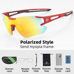 Planet Gates 10128 / United States / Photochromic Photochromic Cycling Glasses Polarized Built-in Myopia Frame Sports Sunglasses Men Women Glasses Cycling Eyewear Goggle
