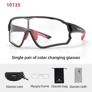 Planet Gates 10135 / Russian Federation Photochromic Cycling Glasses Bike Bicycle Glasses Sports Men's Sunglasses MTB Road Cycling Eyewear Protection Goggles