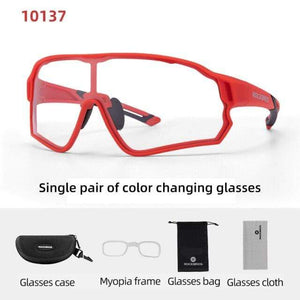 Planet Gates 10137 Photochromic Cycling Glasses Bike Bicycle Sports Men's UV400 Sunglasses MTB Road Eyewear Protection Goggles
