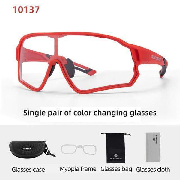 Planet Gates 10137 / SPAIN Photochromic Cycling Glasses Bike Bicycle Glasses Sports Men's Sunglasses MTB Road Cycling Eyewear Protection Goggles