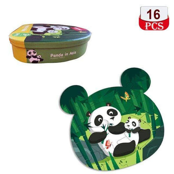 Planet Gates 1016 original box / China Animal Shapes Puzzle Dinosaurs Whale Jigsaw Unique Kids Puzzles Educational Child Games Toys Christmas Gifts For Children