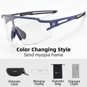 Planet Gates 10174 / Poland / Polarized Photochromic Cycling Glasses Polarized Built-in Myopia Frame Sports Sunglasses Men Women Glasses Cycling Eyewear Goggle