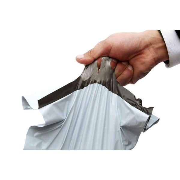 Planet Gates 102x167mm 100pcs Mail Packaging Poly Mailer Package Shipping Plastic Mailing Bag By Envelope Courier White Wholesale Bulk Self-Adhesive Supplies