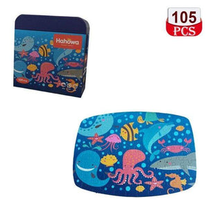 Planet Gates 1037 original box / China Animal Shapes Puzzle Dinosaurs Whale Jigsaw Unique Kids Puzzles Educational Child Games Toys Christmas Gifts For Children