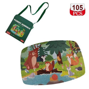 Planet Gates 1038 original box / China Animal Shapes Puzzle Dinosaurs Whale Jigsaw Unique Kids Puzzles Educational Child Games Toys Christmas Gifts For Children