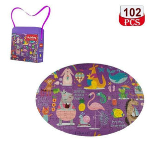 Planet Gates 1040 original box / China Animal Shapes Puzzle Dinosaurs Whale Jigsaw Unique Kids Puzzles Educational Child Games Toys Christmas Gifts For Children