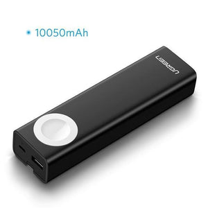 Planet Gates 10500mAh Black Ugreen Wireless Charger Power Bank 4400mAh for Apple Watch 4/3/2 iPhone X 8 External Battery Charger for Mobile Phones Poverbank
