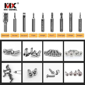 Planet Gates 108 in 1 Screwdriver Sets Multi-function Computer Repair Tools Essential Tool Digital Mobile Phone Repair Tool Kit