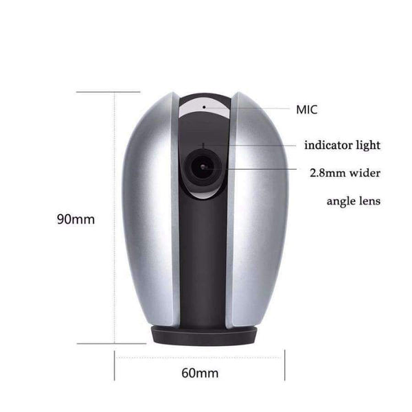 Planet Gates 1080P HD система за домашна охрана Wi-Fi камера Бебешки монитор с APP контрол и алармена система за откриване на движение