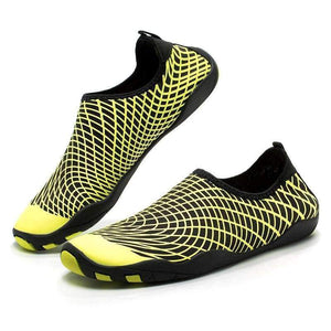 Planet Gates 108Black / 5.5 Men Beach Shoes Women Outdoor Swimming Shoes Adult  Aqua Flat Soft Seaside Shoes Non-slip Walking Couple yoga Shoes