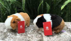 Planet Gates 10cm / 2PCS Three Color Lifelike Guinea Pig Plush Toy Real Life Mouse Rats Stuffed Animal Toys Christmas Gifts For Kids