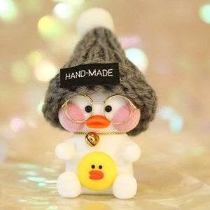 Planet Gates 10cm 30CM Pink LaLafanfan Kawaii Cafe Mimi Yellow Duck Plush Toy Cute Stuffed Doll Soft Animal Dolls Kids Kawaii Plush Toys Rag Doll
