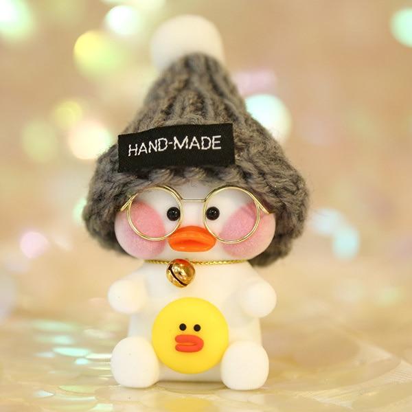 Planet Gates 10cm 30CM Pink LaLafanfan Kawaii Cafe Mimi Yellow Duck Plush Toy Cute Stuffed Doll Soft Animal Dolls Kids Kawaii Plush Toys Rag Doll