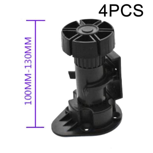 4 Pcs Adjustable Height Cupboard Foot Cabinet Leg For Kitchen Bathroom Accessories Furniture Legs Plinth Cabinets 8/10/12/15cm