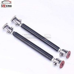 2pcs Universal Car Rear Bumper Lip Spoiler Canards Wrap Angle Scratch Protector Diffusers ABS Car Exterior Parts For Bmw x1 e30