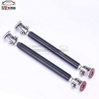 2pcs Universal Car Rear Bumper Lip Spoiler Canards Wrap Angle Scratch Protector Diffusers ABS Car Exterior Parts For Bmw x1 e30