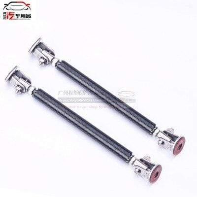 2pcs Universal Car Rear Bumper Lip Spoiler Canards Wrap Angle Scratch Protector Diffusers ABS Car Exterior Parts For Bmw x1 e30