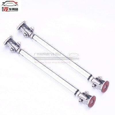 2pcs Universal Car Rear Bumper Lip Spoiler Canards Wrap Angle Scratch Protector Diffusers ABS Car Exterior Parts For Bmw x1 e30