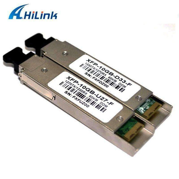 Planet Gates 10G BIDI XFP Tx1330nm/Rx1270 Tx1270nm/Rx1330nm 60km XFP Transceivers Optical Communication Equipment 3 Pairs a Packet