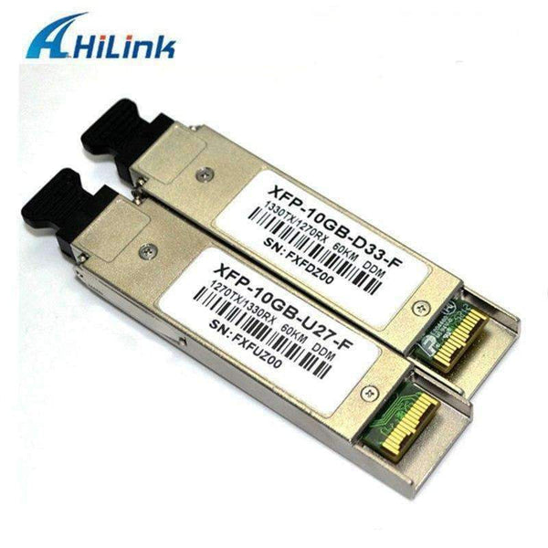 Planet Gates 10G BIDI XFP Tx1330nm/Rx1270 Tx1270nm/Rx1330nm 60km XFP Transceivers Optical Module Communication Equipment