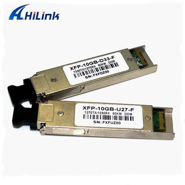 Planet Gates 10G BIDI XFP Tx1330nm/Rx1270 Tx1270nm/Rx1330nm 60km XFP Transceivers Optical Module Communication Equipment