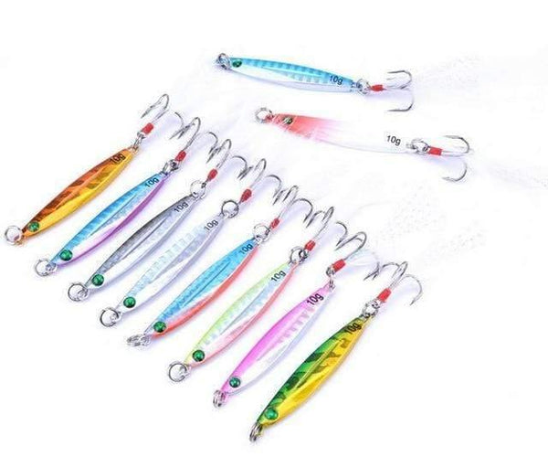 Planet Gates 10g FS0642ZH Fishing Spoon Sea Pesca Hard Lure Bait Fishing Tackle AOrace Metal Jigging lures 7g 10g 14g 17g 21g 28g 40g 10PCS