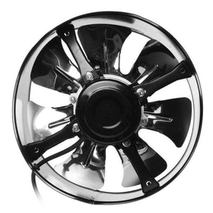 Planet Gates 10inch 100w 6-10'' Hydroponic Inline Duct Booster Exhaust Fan Ventilation Extractor Bathroom Environmental Controls HVAC Systems & Parts