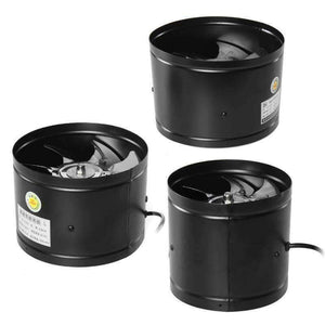 Planet Gates 10inch 100w 6-10'' Hydroponic Inline Duct Booster Exhaust Fan Ventilation Extractor Bathroom Environmental Controls HVAC Systems & Parts
