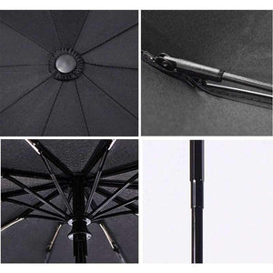 Planet Gates 10K Black Umbrella Rain Women Big Anti Women Folding Male Uv sun Umbrella Men Guarda Chuva Parasol Paraguas Parapluie Sombrinha