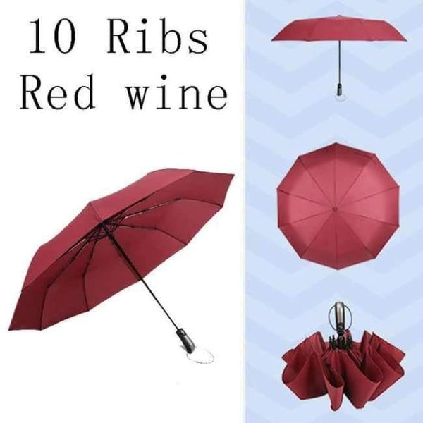 Planet Gates 10K Red wine Umbrella Rain Women Big Anti Women Folding Male Uv sun Umbrella Men Guarda Chuva Parasol Paraguas Parapluie Sombrinha