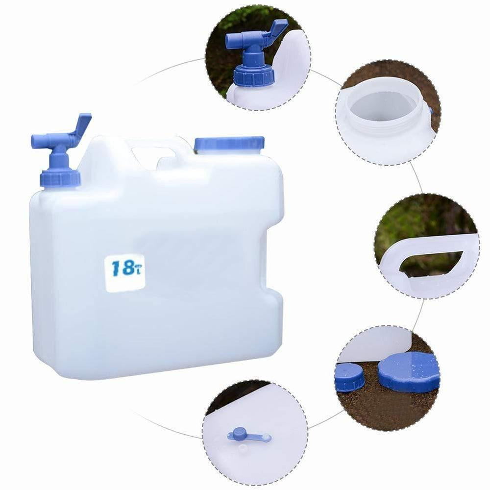 Planet Gates 10L Camping Self-driving Tour Bucket Car Home Drinking Bucket Water Container Storage Bucket Lifting Bag for Survival Hiking