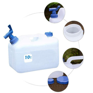 Planet Gates 10L Camping Self-driving Tour Bucket Car Home Drinking Bucket Water Container Storage Bucket Lifting Bag for Survival Hiking