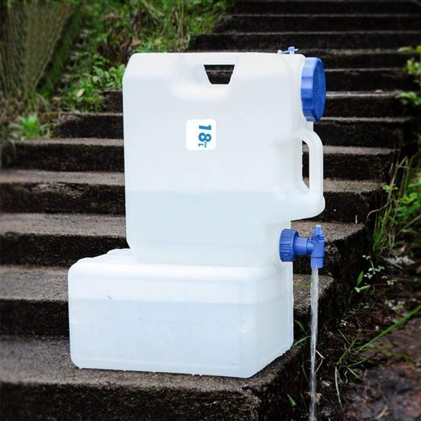 Planet Gates 10L Camping Self-driving Tour Bucket Car Home Drinking Bucket Water Container Storage Bucket Lifting Bag for Survival Hiking