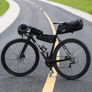 Planet Gates 10L Full Waterproof Bicycle Saddle Bag Road Mountain Bike Cycling Rear Rack Bag Luggage Pannier Bike Accessories New