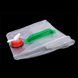 Planet Gates 10L PVC Outdoor Folding Collapsible Drinking Water Bag Storage Car Water Carrier Container for Outdoor Camping Hiking Picnic Bag