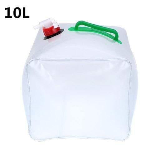 Planet Gates 10L PVC Outdoor Folding Collapsible Drinking Water Bag Storage Car Water Carrier Container for Outdoor Camping Hiking Picnic Bag